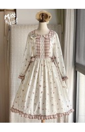 Miss Point Happy Autumn Peter Pan Collar Short Sleeve and Long Sleeve Ops(Reservation/Full Payment Without Shipping)